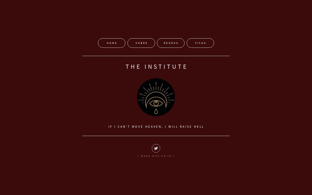 Carrd profile picture for @institute